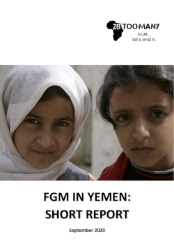 FGM/C in Yemen: Short Report (2020, English)